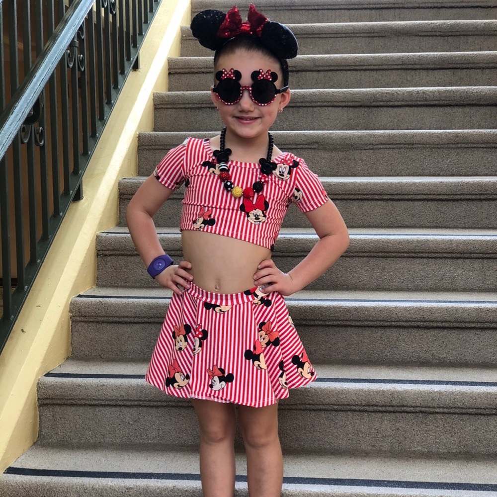 Wild Rich Kids Red Stripes 2 Piece Set- Mi…